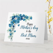 世界で一番素敵なお母さんへ ハッピーマザーズデイ カード (黄色い花)