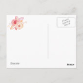 世界で一番素敵なお母さんへ ハッピーマザーズデー ポストカード (裏面)