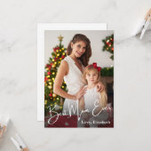 世界で一番素敵なお母さん オーダーメイド写真 カード (正面/裏面インサイチュ)