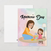 世界で一番素敵なお母さん シーズンカード (正面/裏面)