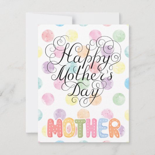 世界で一番素敵なお母さん シーズンカード (正面)