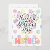 世界で一番素敵なお母さん シーズンカード (正面/裏面)