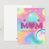 世界で一番素敵なお母さん シーズンカード (正面/裏面)