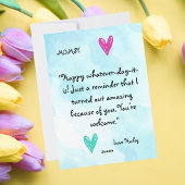 世界で一番素敵なお母さん  フォトマザーズデーグリーティングカード シーズンカード