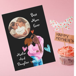 世界で一番素敵なお母さん フォトマザーズデーグリーティングカード シーズンカード