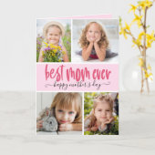 世界で一番素敵なお母さん フォト マザーズデー カード (黄色い花)