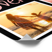 世界で一番素敵なお母さん 母の日の写真 ポスター (角)