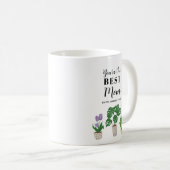 世界で一番素敵なお母さん 母の日 観葉植物 コーヒーマグカップ (正面右)
