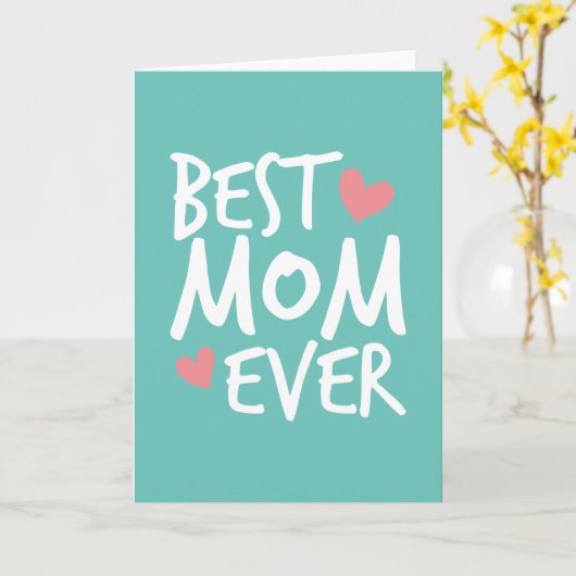 世界で一番素敵なお母さん 誕生日カード | 母の日のグリーティングカード カード (黄色い花)