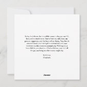 世界で一番素敵なお母さん 4枚の写真を飾れるパーソナライズギフト シーズンカード (裏面)