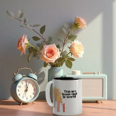 世界で一番素敵なパパだよ ツートーンマグカップ