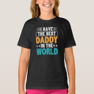 世界で一番素敵なパパの娘です Tシャツ
