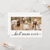 世界で一番素敵なママのフォトコラージュ カード (正面/裏面インサイチュ)