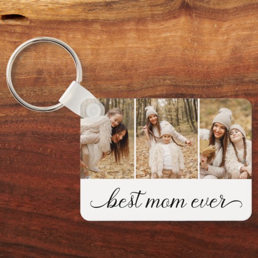 世界で一番素敵なママのフォトコラージュ キーホルダー (裏面)