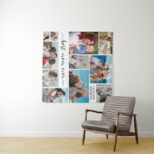 世界で一番素敵なママのフォトコラージュ タペストリー (インサイチュ(横))