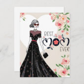 世界で一番素敵なママの母の日カード シーズンカード (正面/裏面)