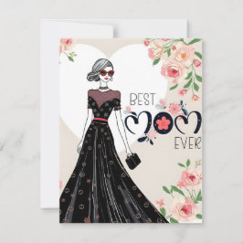 世界で一番素敵なママの母の日カード シーズンカード