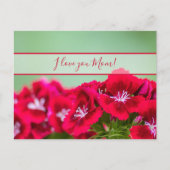 世界で一番素敵なママへ 母の日のプレゼントです! ポストカード (正面)