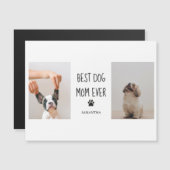 世界で一番素敵なママドッグの現代コラージュ写真 (正面/裏面)