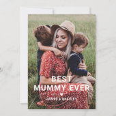 世界で一番素敵なママ いつだって大好き マザーズデイ フォト シーズンカード (正面)