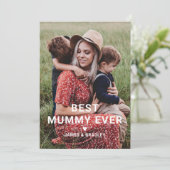 世界で一番素敵なママ いつだって大好き マザーズデイ フォト シーズンカード (スタンド正面)