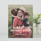 世界で一番素敵なママ いつだって大好き マザーズデイ フォト シーズンカード (スタンド正面)