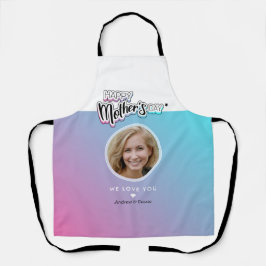 世界で一番素敵なママ エプロン