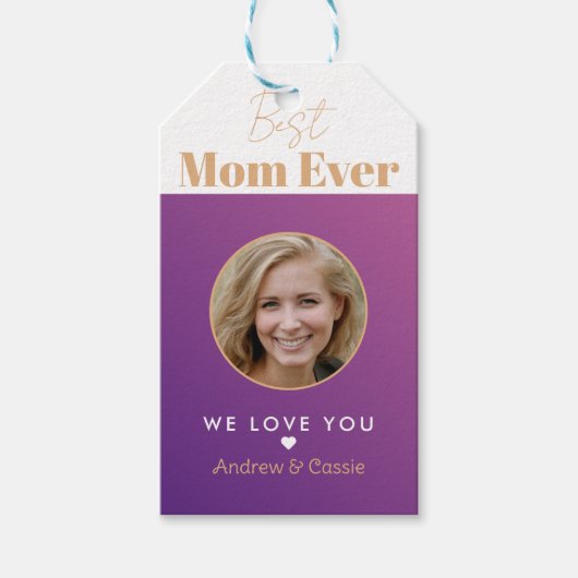 世界で一番素敵なママ ギフトタグ (正面)