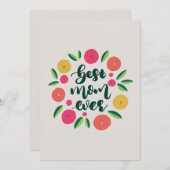 世界で一番素敵なママ シーズンカード (正面/裏面)