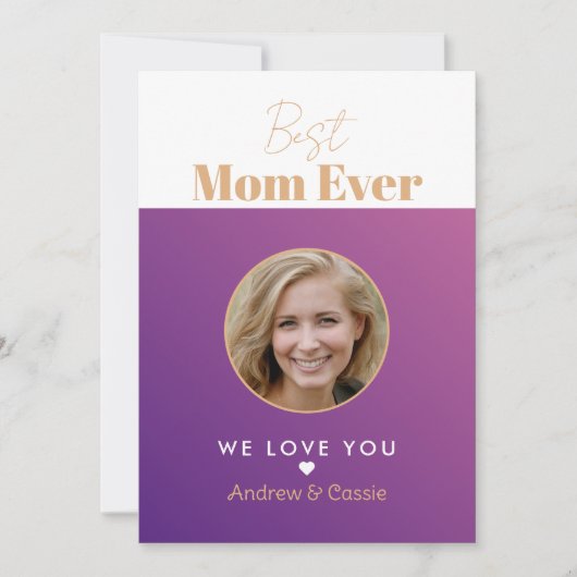 世界で一番素敵なママ シーズンカード (正面)