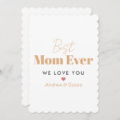 世界で一番素敵なママ シーズンカード (正面/裏面)