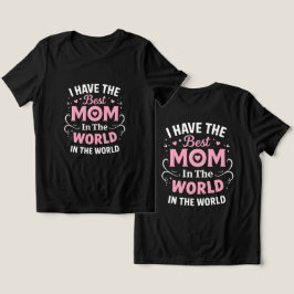 世界で一番素敵なママ トライブレンドTシャツ