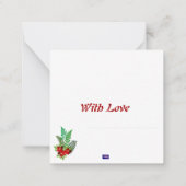 世界で一番素敵なママ ノートカード (裏面)