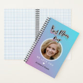 世界で一番素敵なママ ノートブック (内側)