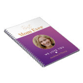 世界で一番素敵なママ ノートブック (右側)