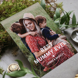 世界で一番素敵なママ ハート 母の日の写真 シーズンカード