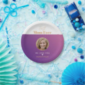 世界で一番素敵なママ ペーパープレート (パーティー)