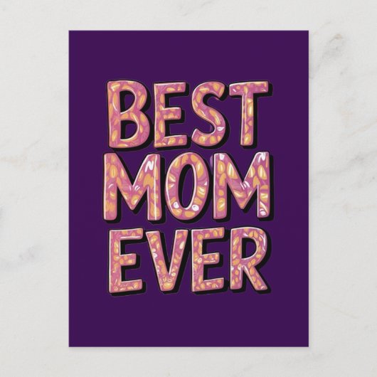 世界で一番素敵なママ ポストカード (正面)