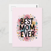 世界で一番素敵なママ ポストカード (正面/裏面)