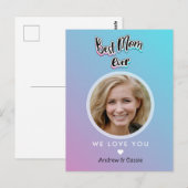 世界で一番素敵なママ ポストカード (正面/裏面)