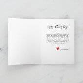 世界で一番素敵なママ | 写真 母の日 カード (内部)