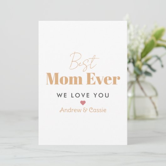 世界で一番素敵なママ 招待状 (スタンド正面)