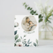 世界で一番素敵なママ - 母の日のためのパステルフラワーカード カード (スタンド正面)