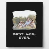 世界で一番素敵なママ　母の日ファミリーフォト フォトプラーク (正面)