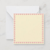 世界で一番素敵なラマたち ノートカード (裏面)