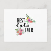 世界で一番素敵なララ 誕生日おめでとう ポストカード (正面)