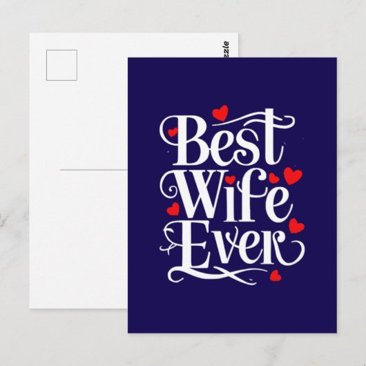 世界で一番素敵な奥さん ポストカード (正面/裏面)