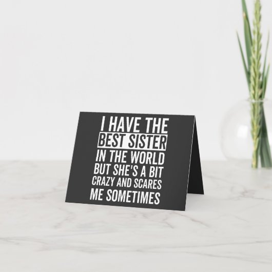 世界で一番素敵な妹がいる カード (正面)