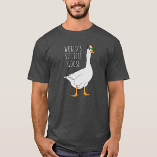 世界で一番馬鹿げたガチョウの友達 Tシャツ