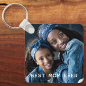世界で二つとない写真　最高のママ キーホルダー (正面)